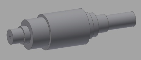 Wellen - Entwurf, 3D-Modell