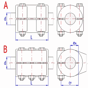 Kraftschlüssige Verbindungen der Welle - graph III