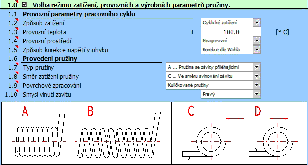 Návrh a kontrola Zkrutné pružiny Návrh a kontrola Zkrutné pružiny